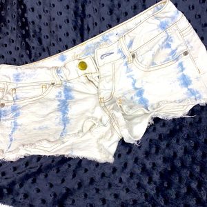 AEO Stone / Acid Washed Denim Shorts - Size 6
